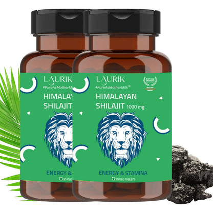 Laurik Himalayan Sj 1000Mg Tablets| Sj Tablets Boosts Stamina, Strength And Support Vitality - Distacart