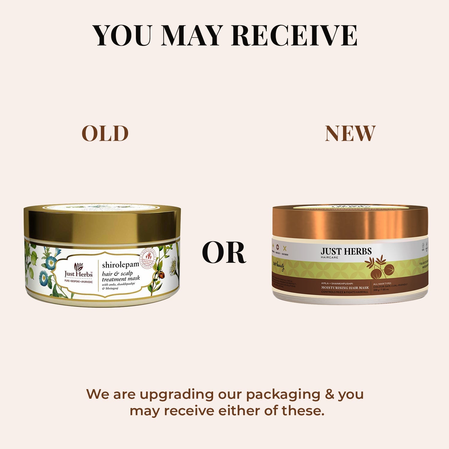 Just Herbs Moisturising Hair Mask with Amla and Shankhpushpi - Distacart