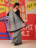 Thumbnail for Tikhi Imli Woven Design Cotton Blend Saree - Distacart