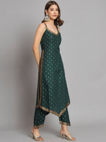 Thumbnail for Kalini Ethnic Motifs Printed Straight Kurta with Palazzos & Dupatta - Distacart