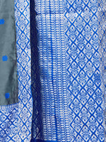 Thumbnail for Kalini Woven Design Zari Mekla Chador Banarasi Saree - Distacart