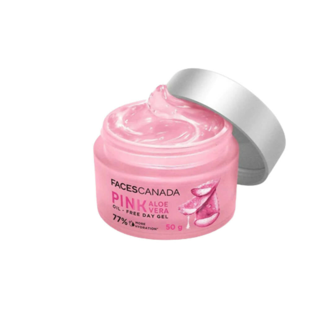 Faces Canada Pink Aloe Vera Oil-Free Day Gel - Distacart