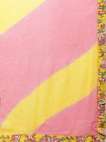 Thumbnail for Sangria Women Yellow Printed Gotta Patti Pure Cotton Kurta with Trousers & Dupatta - Distacart
