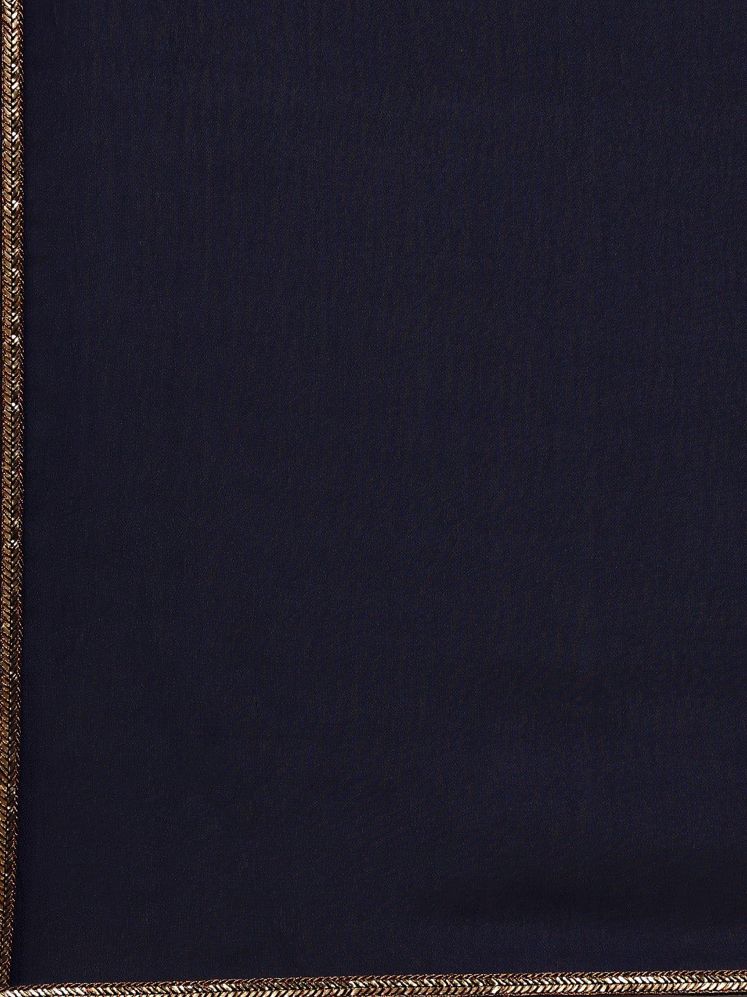 Sangria Blue Gotta Patti Silk Blend Saree - Distacart