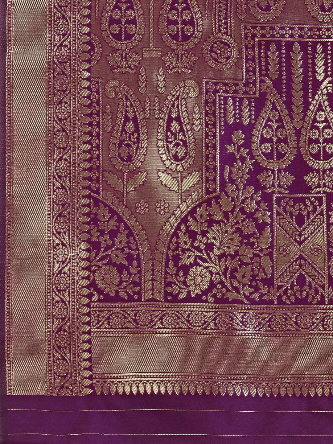 Kalini Ethnic Motif Woven Design Zari Art Silk Banarasi Saree - Distacart