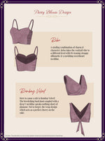 Thumbnail for Tikhi Imli Mauve Batik Saree With Chikankari Lace - Distacart