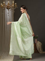 Thumbnail for Saree Mall Woven Design Zari Silk Cotton Saree - Distacart
