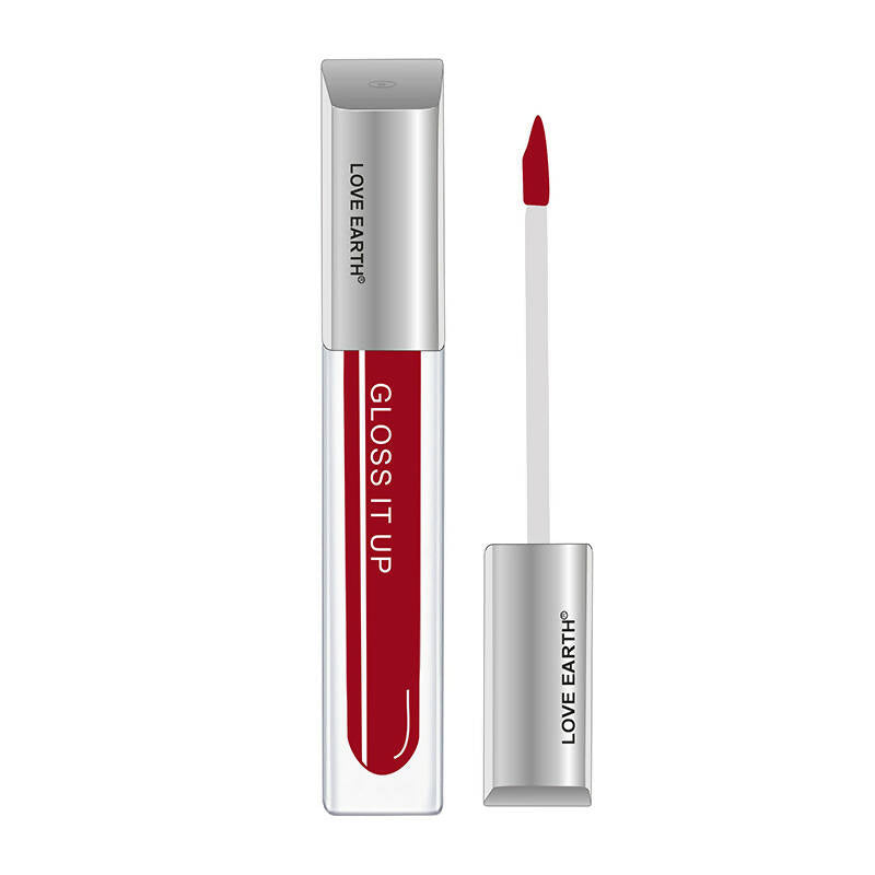 Love Earth Lip Gloss - Pink Power (Deep Pink) - Distacart