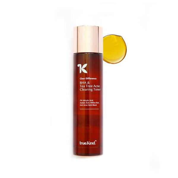 True Kind BHA & Tea Tree Acne Clearing Toner - Distacart