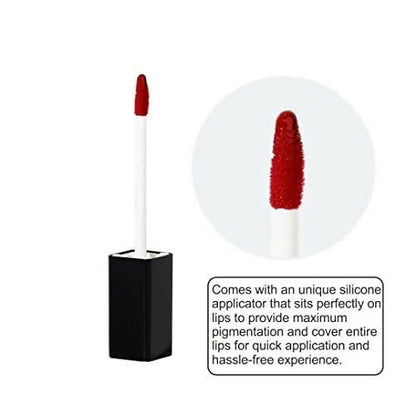 FLiCKA Set and Attack Liquid Matte Lipstick 03 Revolutionary Red - Distacart