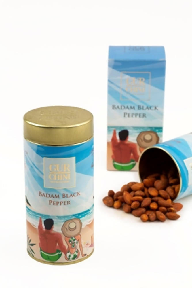 Gur Chini Badam Black Pepper - Distacart