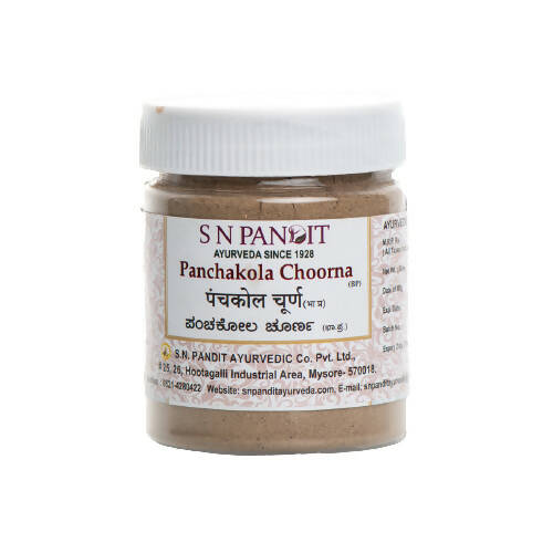 S N Pandit Ayurveda Panchakola Choorna (B.P) - Distacart