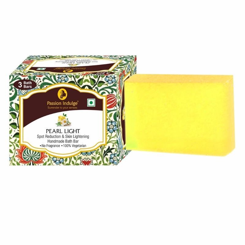 Passion Indulge Pearl Light Handmade Bath Bar - Distacart