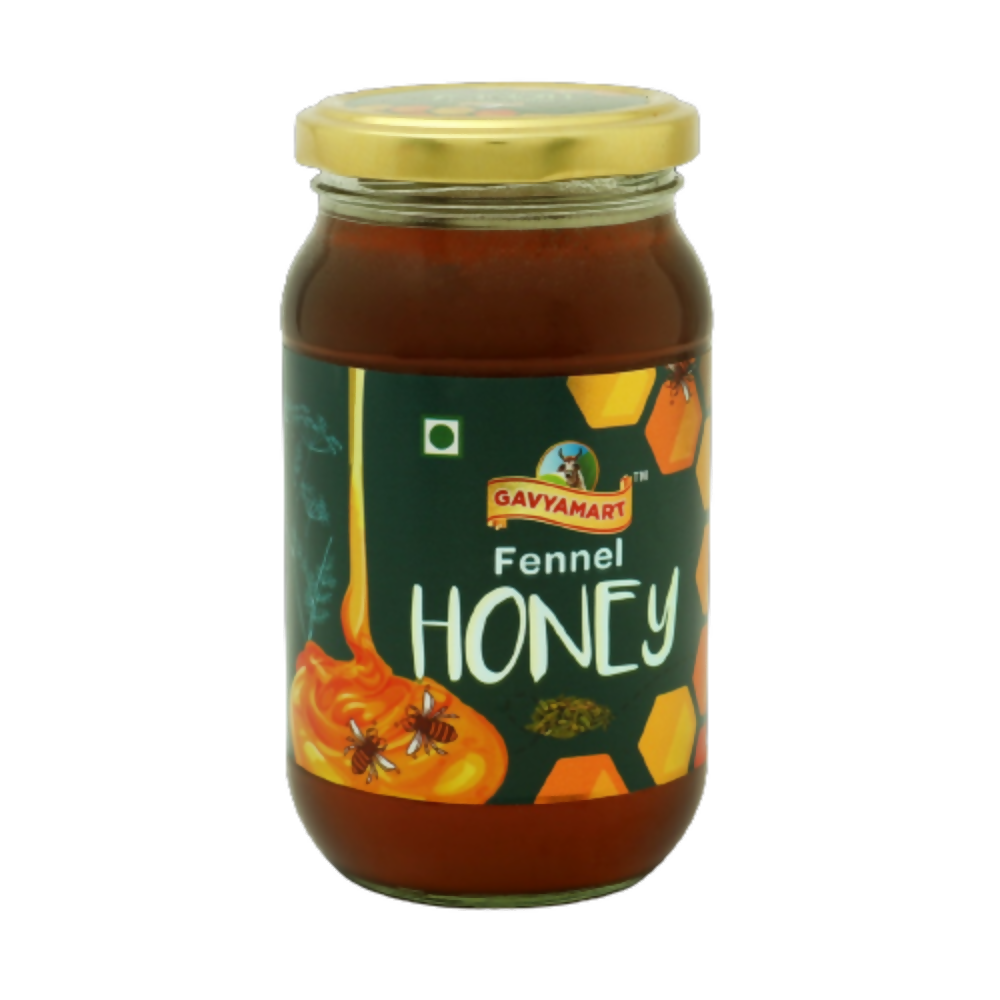 Gavyamart Fennel Honey Raw and Unprocessed - Distacart