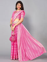 Thumbnail for Kalini Striped Saree - Distacart