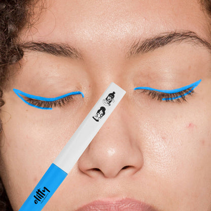 Elitty Eye Gotta Feeling - Pop Eyeliner Matte-Santorini- Light Blue - Distacart