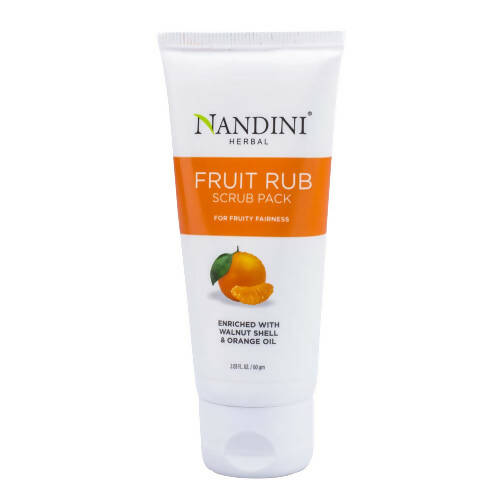 Nandini Herbal Fruit Rub Scrub - Distacart