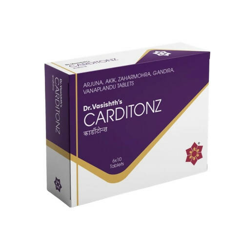 Dr.Vasishth's Carditonz Tablets - Distacart