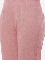 Thumbnail for Biba Women Self Design Kurta with Trousers - Distacart