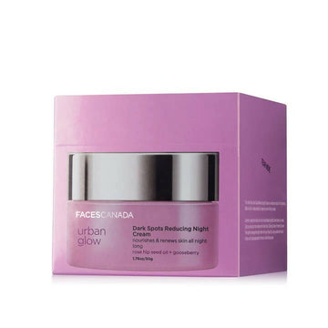 Faces Canada Urban Glow Dark Spots Reducing Night Cream - Distacart
