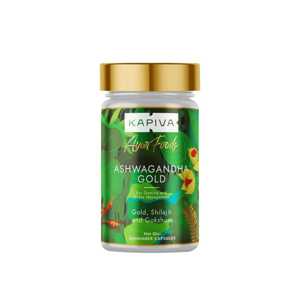 Kapiva Ayurveda Ashwagandha Gold Capsules - Distacart