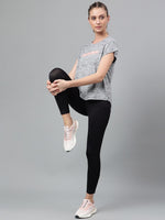Thumbnail for MKH Typography Printed Extended Sleeves Dri-FIT Relaxed Fit Sports T-shirt - Distacart