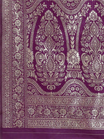 Thumbnail for Kalini Ethnic Motifs Zari Art Silk Banarasi Saree - Distacart
