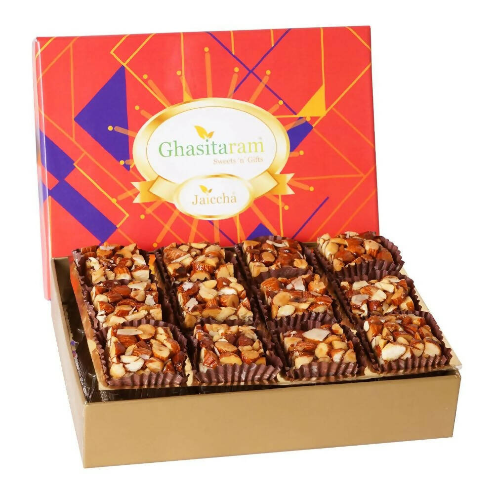 Ghasitaram Sugarfree Almond Delight in Premium Box - Distacart