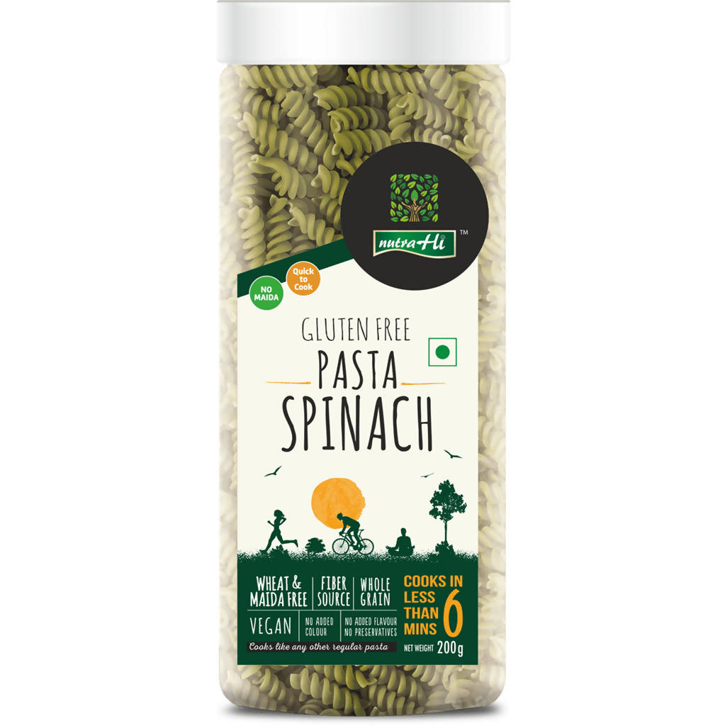 NutraHi Gluten-Free Spinach Pasta - Distacart