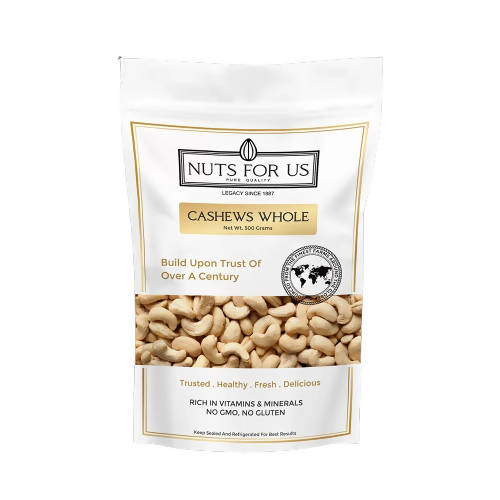 Nuts For Us Cashew (Whole) - Distacart
