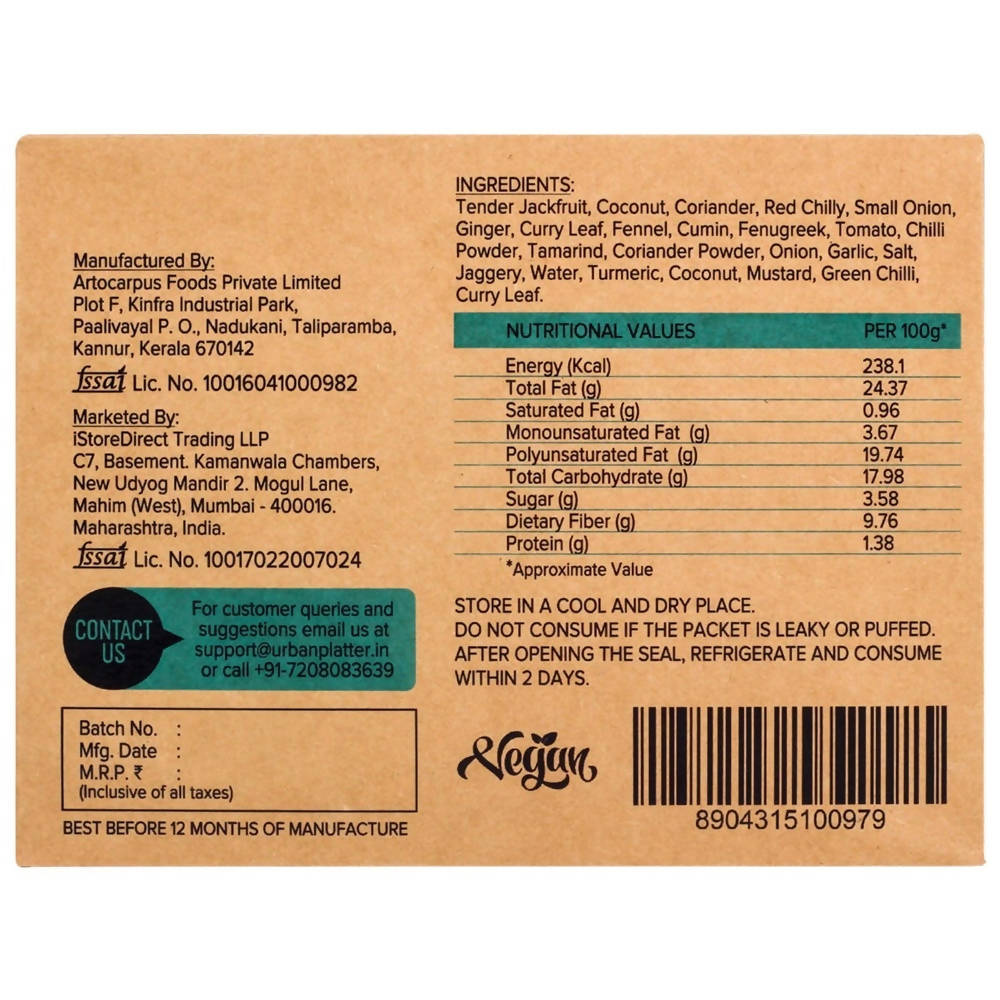 Urban Platter Vegan Jackfruit Meat Malabar Curry