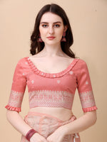 Thumbnail for Kalini Ethnic Motifs Printed Silk Cotton Saree - Distacart