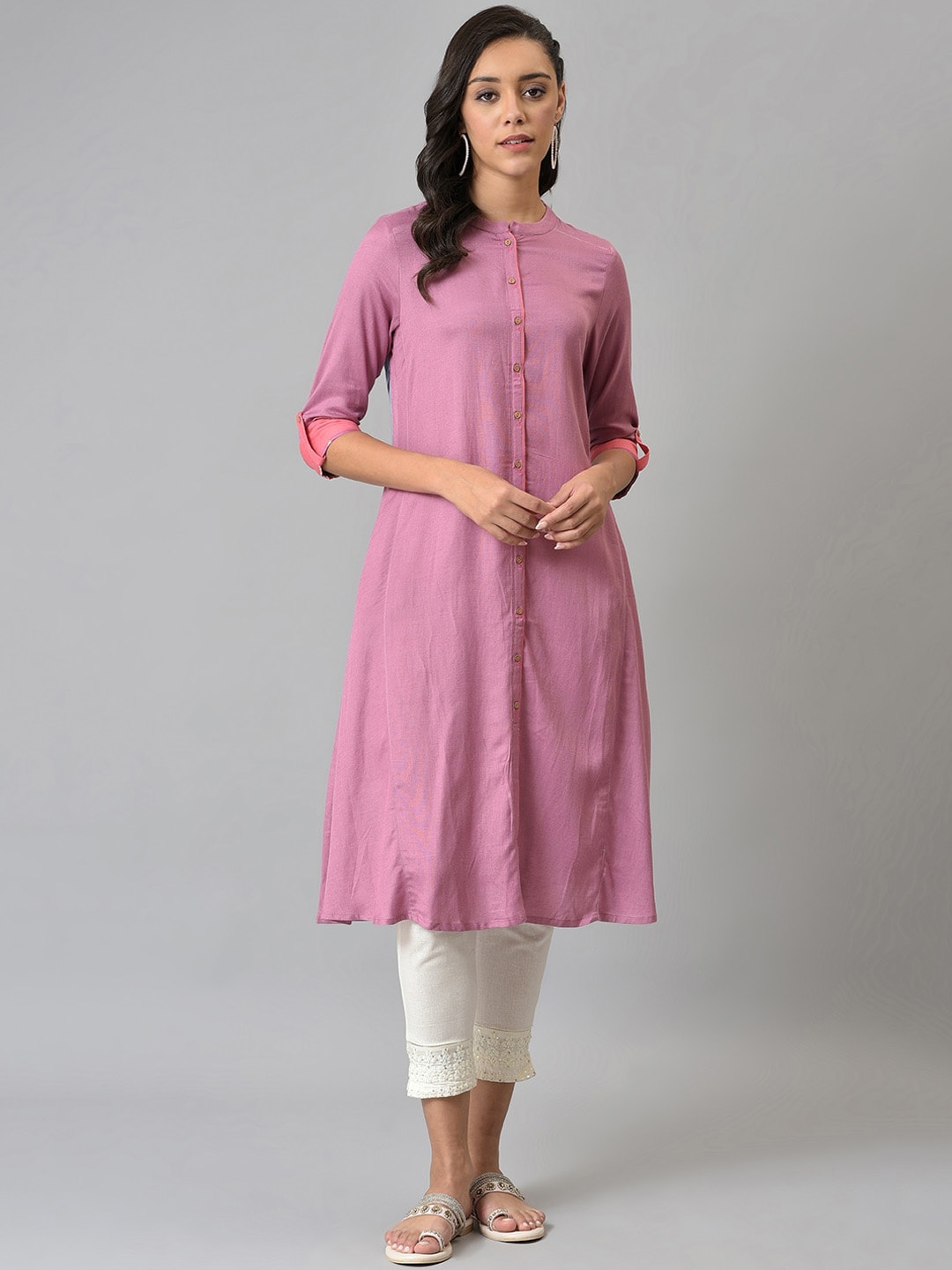 W for woman discount women's anarkali kurta
