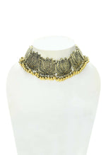 Thumbnail for Mominos Fashion Johar Kamal Gold-Plated Brass Finish Lotus Design Choker For Women - Distacart