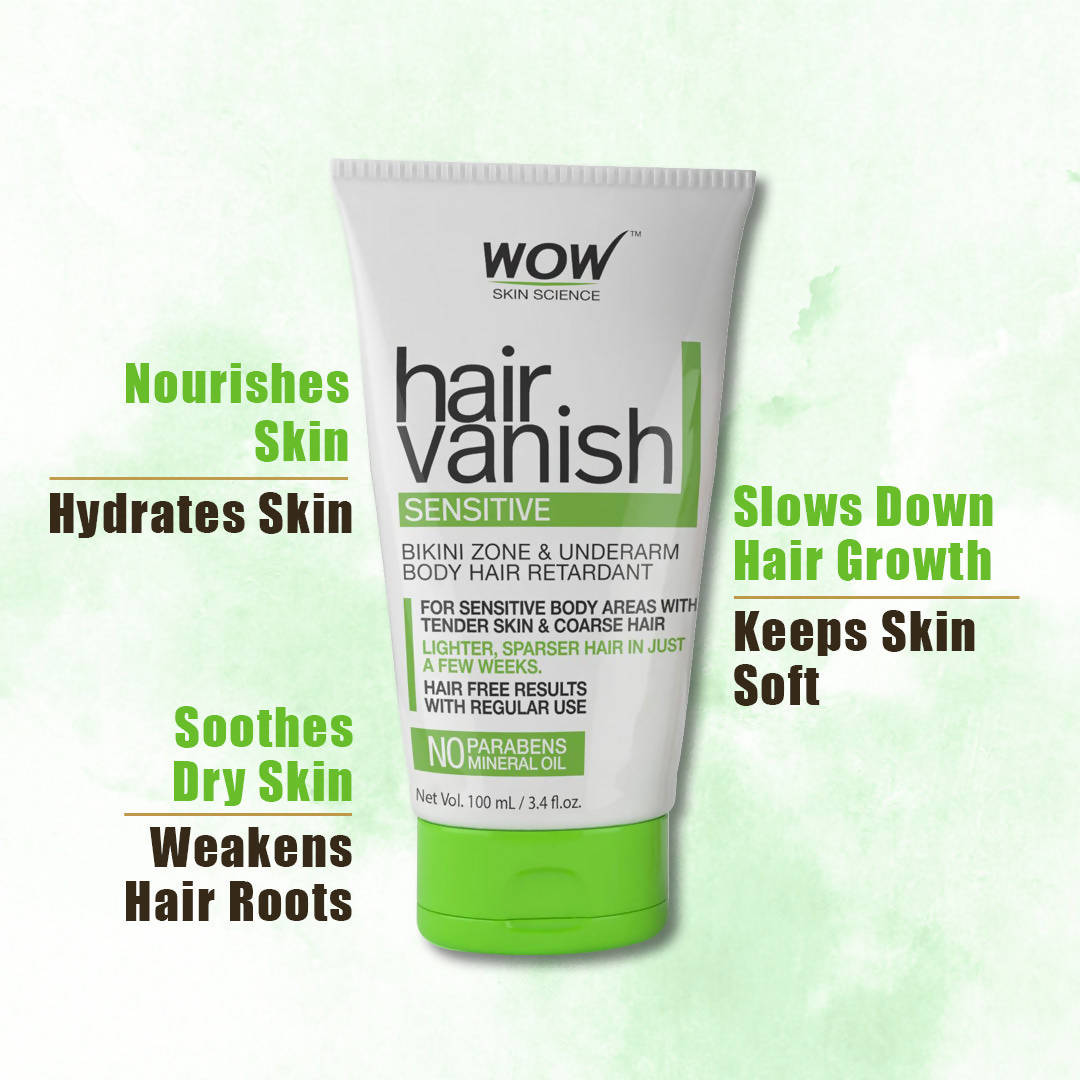 Wow Skin Science Hair Vanish Sensitive