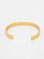 Thumbnail for NVR Men Gold Stainless Steel Cuff Bracelet - Distacart