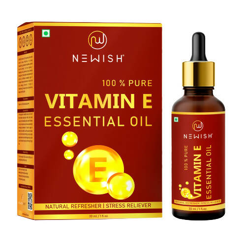 Newish Vitamin E Essential Oil for Hair & Skin - Distacart