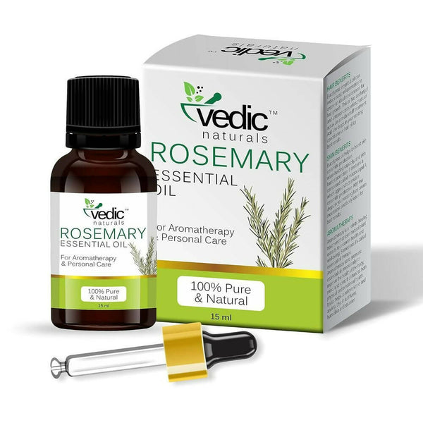 Vedic Naturals Rosemary Essential Oil - Distacart