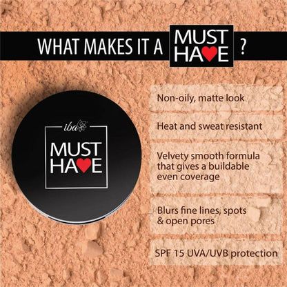 Iba Must Have Velvet Matte Compact - Pure Ivory - Distacart