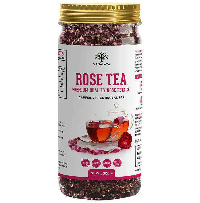 Vanalaya Rose Flower Tea - Distacart