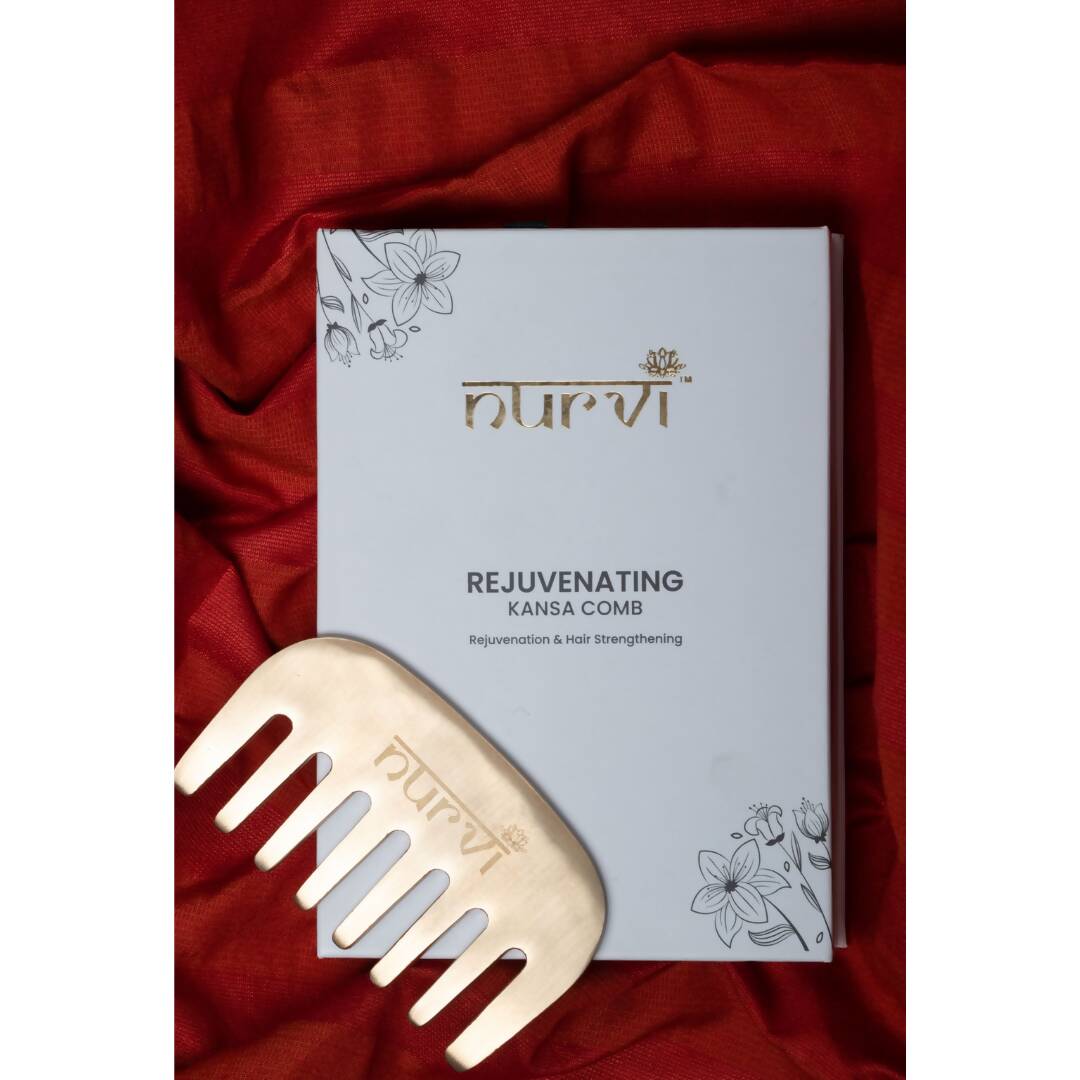 Nurvi Rejuvenating Kansa Comb - Distacart