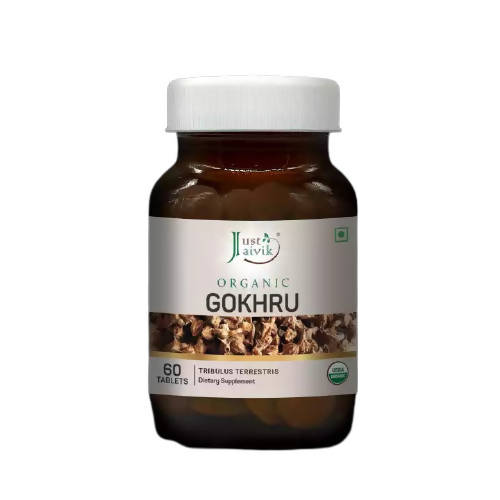Just Jaivik Organic Gokhru Tablets