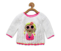 Thumbnail for Chutput Kids White Coloured Solid Pullover For Baby Boys with Missy Detail - Distacart