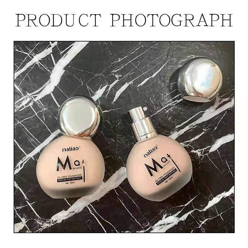 Maliao Oil Free Mat Mousse Foundation - Distacart