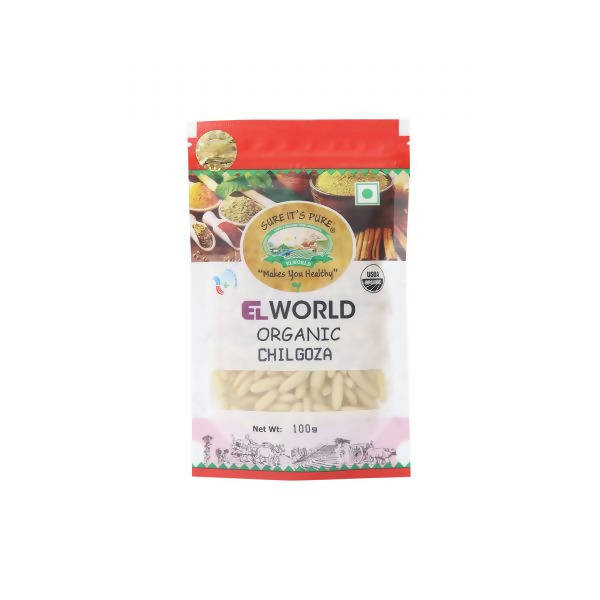 El World Organic Chilgoza (Pine Nuts) - Distacart