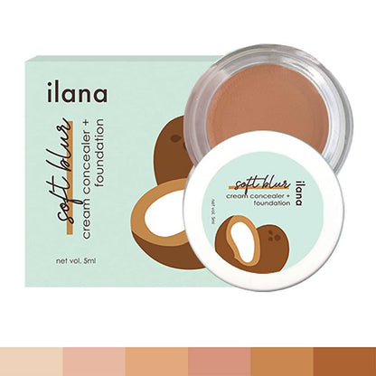Ilana Soft Blur Cream Concealer & Foundation - Distacart