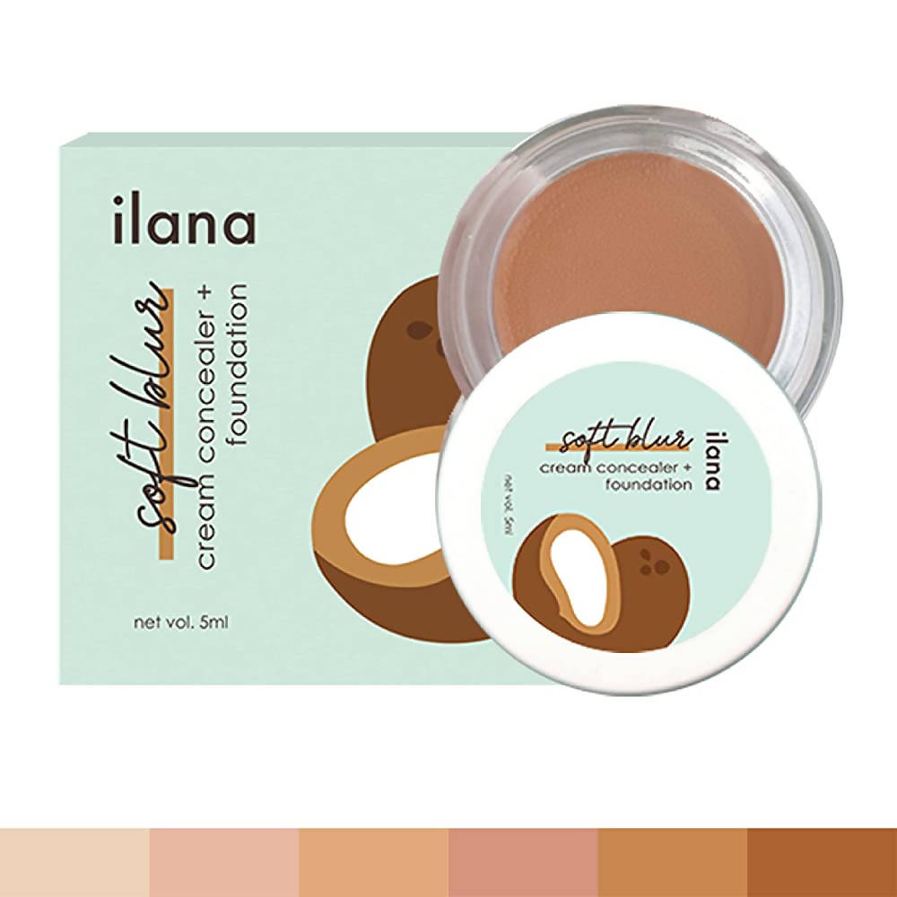 Ilana Soft Blur Cream Concealer & Foundation - Distacart