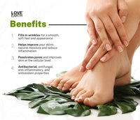 Thumbnail for Love Earth Organic Foot Cream For Cracked & Dry Heels - Distacart