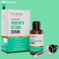 Thumbnail for Dr. Sheth's Rosehip & Retinol Face Serum - Distacart