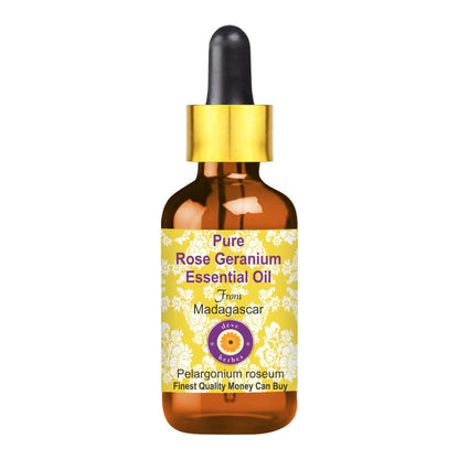Deve Herbes Pure Rose Geranium Essential Oil - Distacart